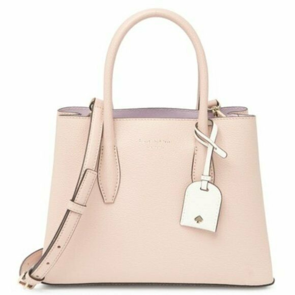 NWT Kate Spade NY Eva Small Satchel Blush Leather Handbag Purse WKRU5697